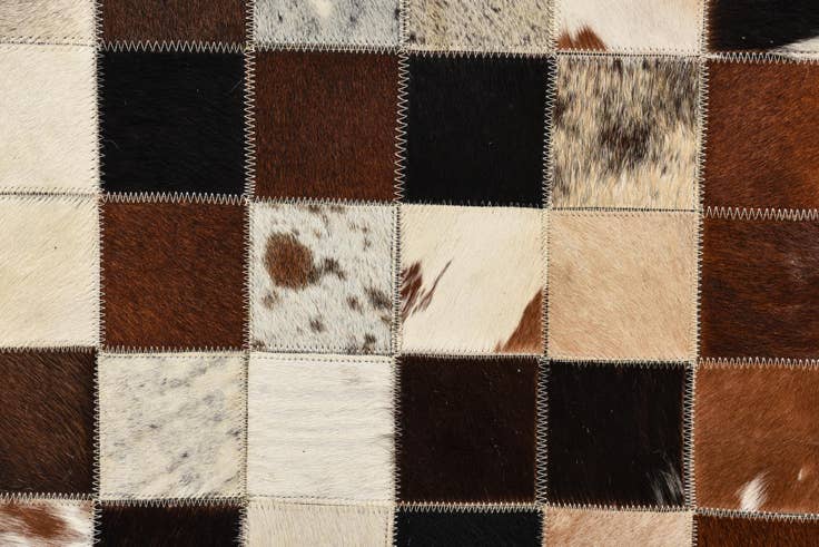 Detail image of 5' x 8' Cowhide Rug