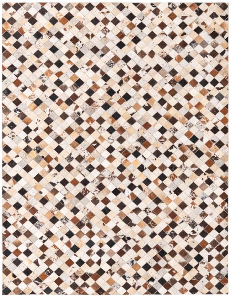 Detail image of 5' 4 x 7' 6 Cowhide Rug