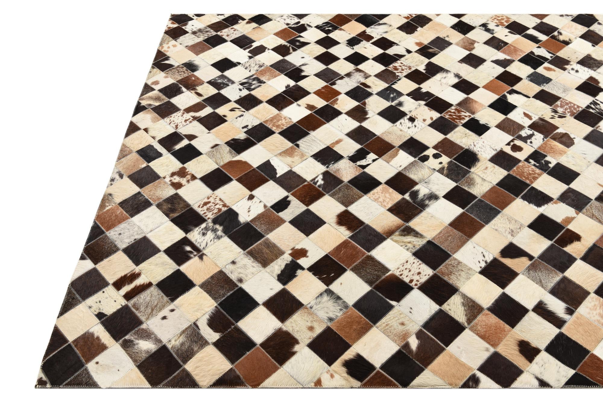 5' 5 x 7' 6 Cowhide Rug