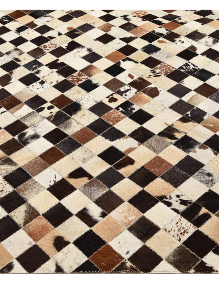 Detail image of 5' 5 x 7' 6 Cowhide Rug