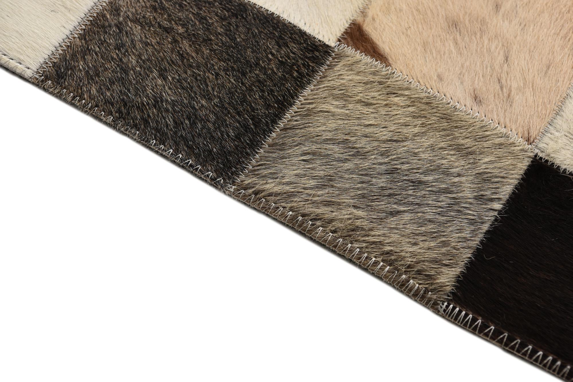 5' 4 x 7' 8 Cowhide Rug
