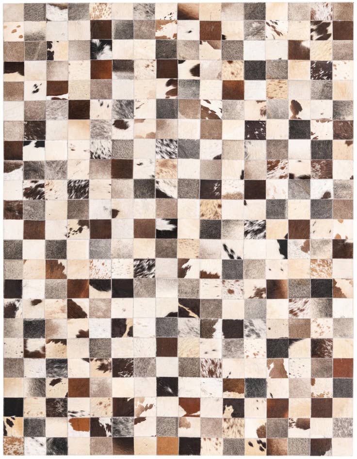 Detail image of 5' 4 x 7' 8 Cowhide Rug
