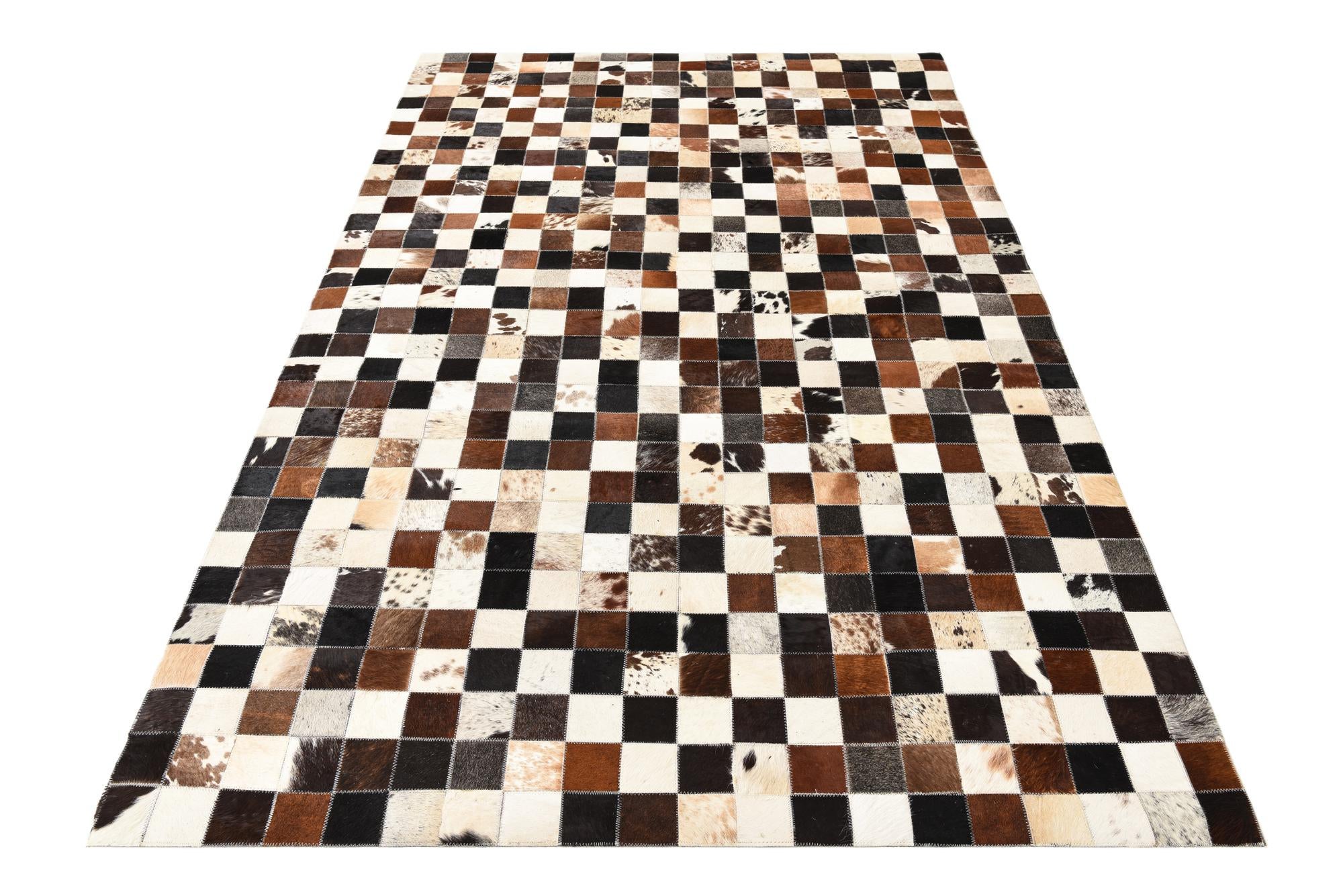 5' x 7' 10 Cowhide Rug