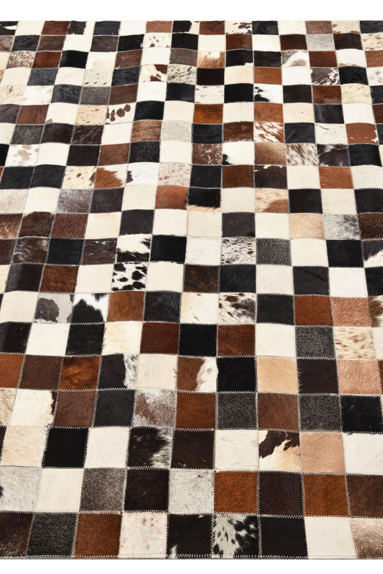 5' x 7' 10 Cowhide Rug