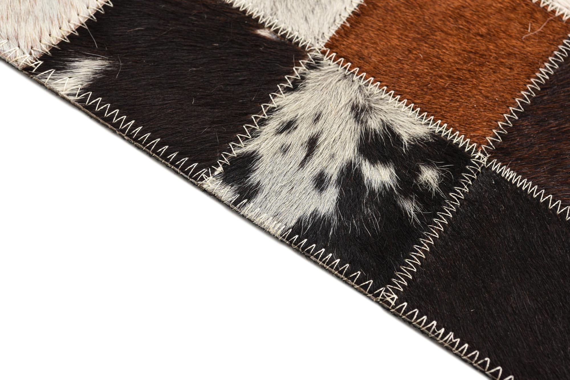5' x 7' 10 Cowhide Rug