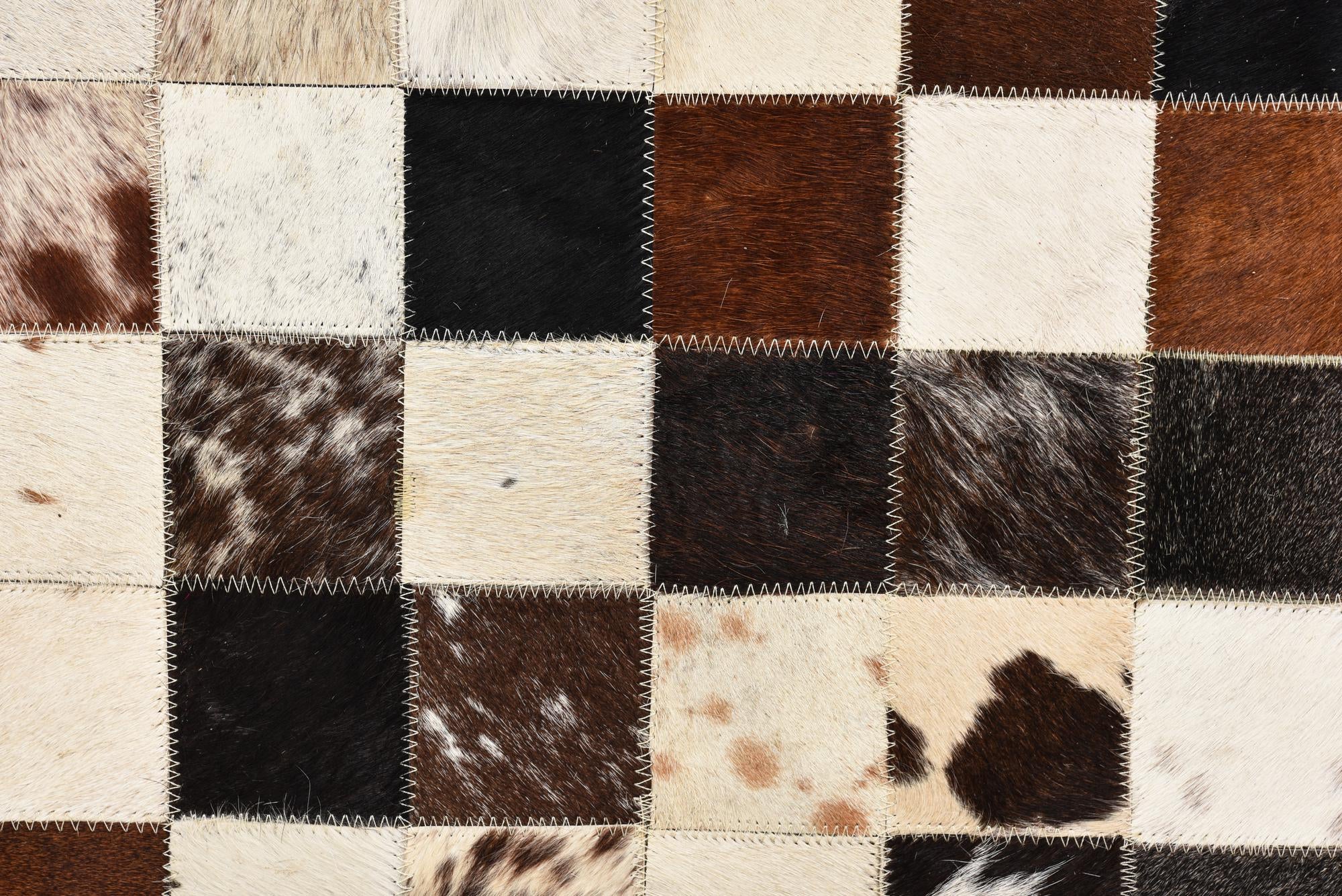 5' x 7' 10 Cowhide Rug