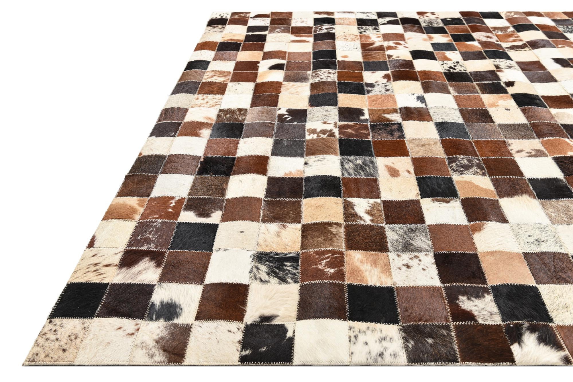 5' x 7' 10 Cowhide Rug