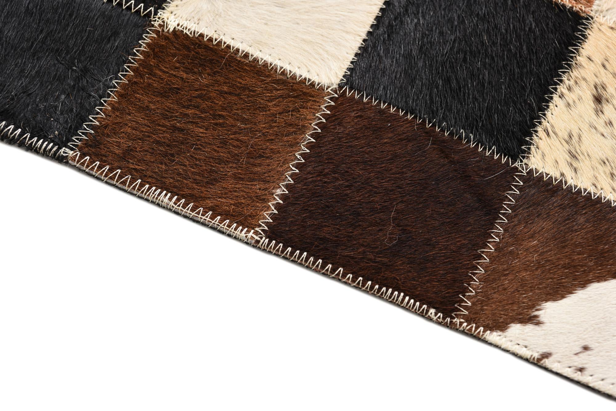 5' x 7' 10 Cowhide Rug