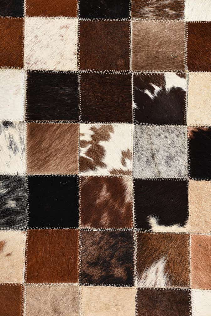 5' x 7' 10 Cowhide Rug
