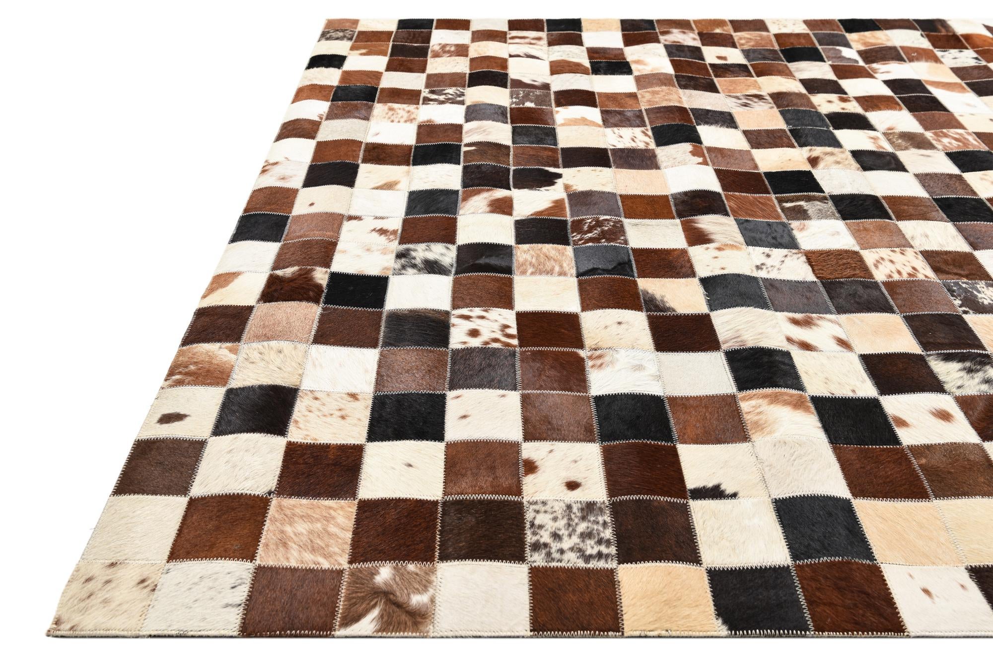 5' x 7' 10 Cowhide Rug