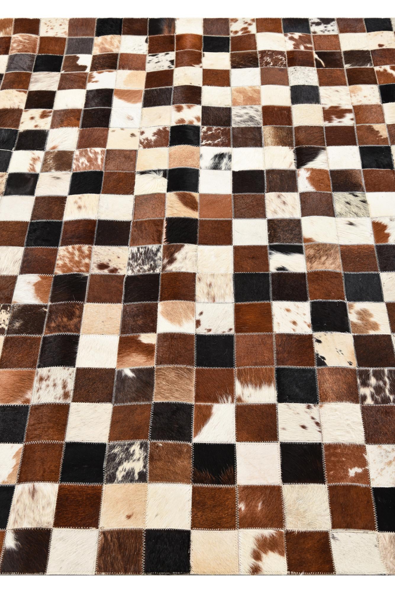 5' x 7' 10 Cowhide Rug