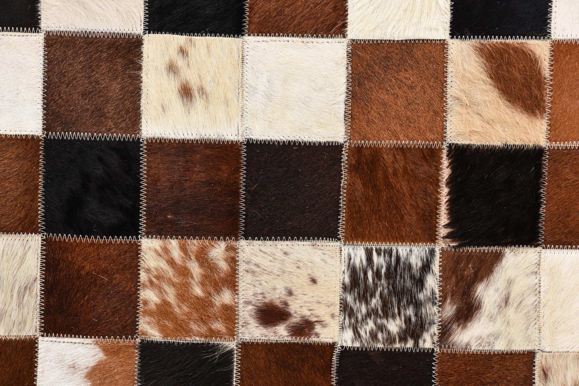 5' x 7' 10 Cowhide Rug