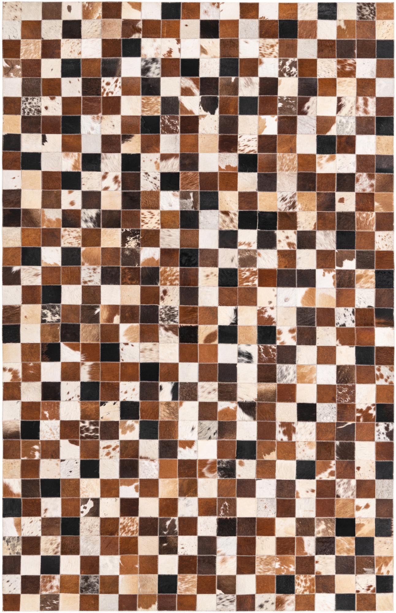 5' x 7' 10 Cowhide Rug