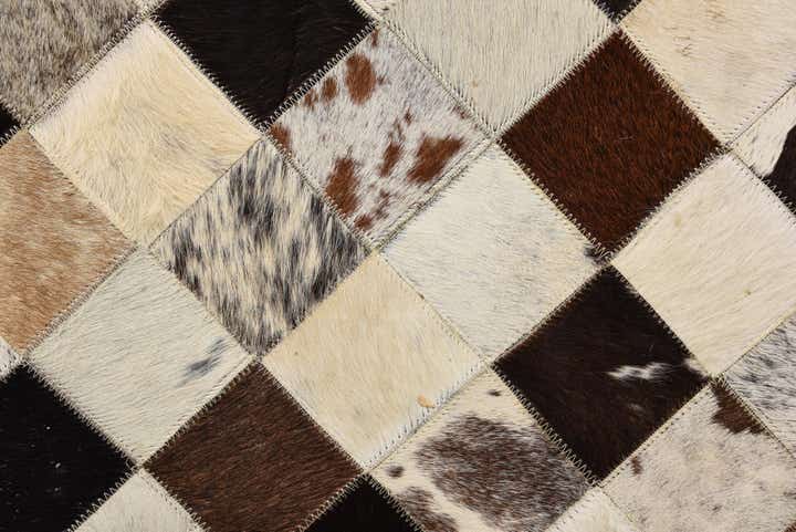 5' 5 x 7' 6 Cowhide Rug
