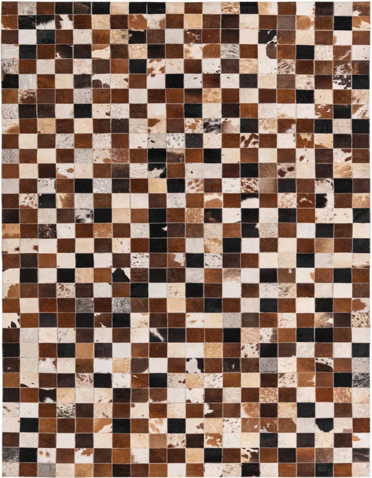 Detail image of 5' x 7' 10 Cowhide Rug