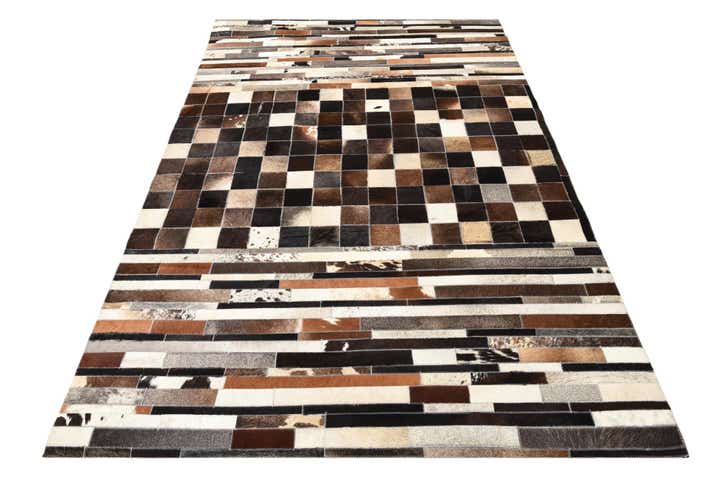 5' 1 x 8' Cowhide Rug