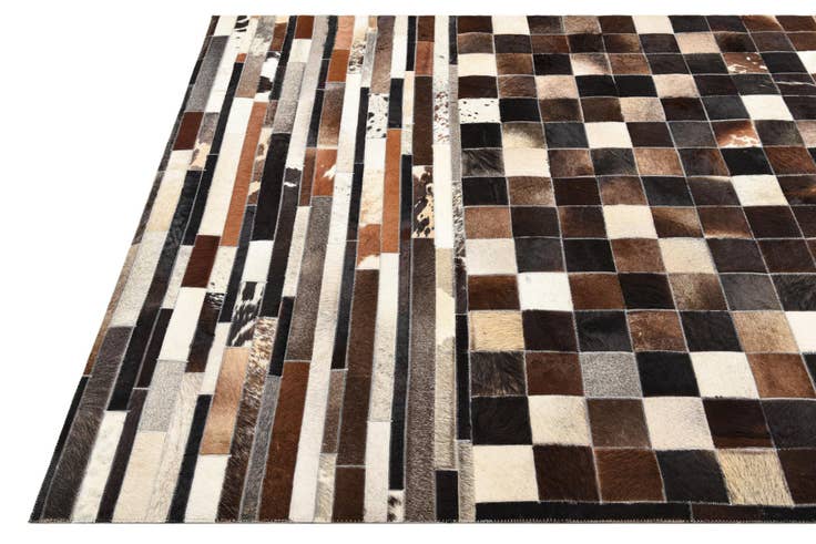 Detail image of 5' 1 x 8' Cowhide Rug