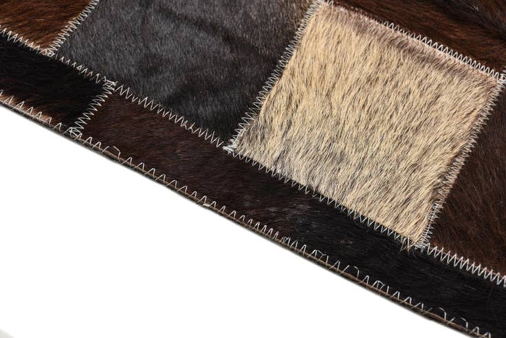 Detail image of 5' 1 x 8' Cowhide Rug