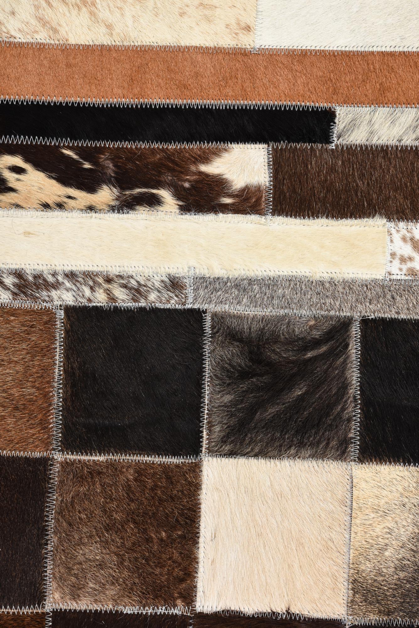 5' 1 x 8' Cowhide Rug