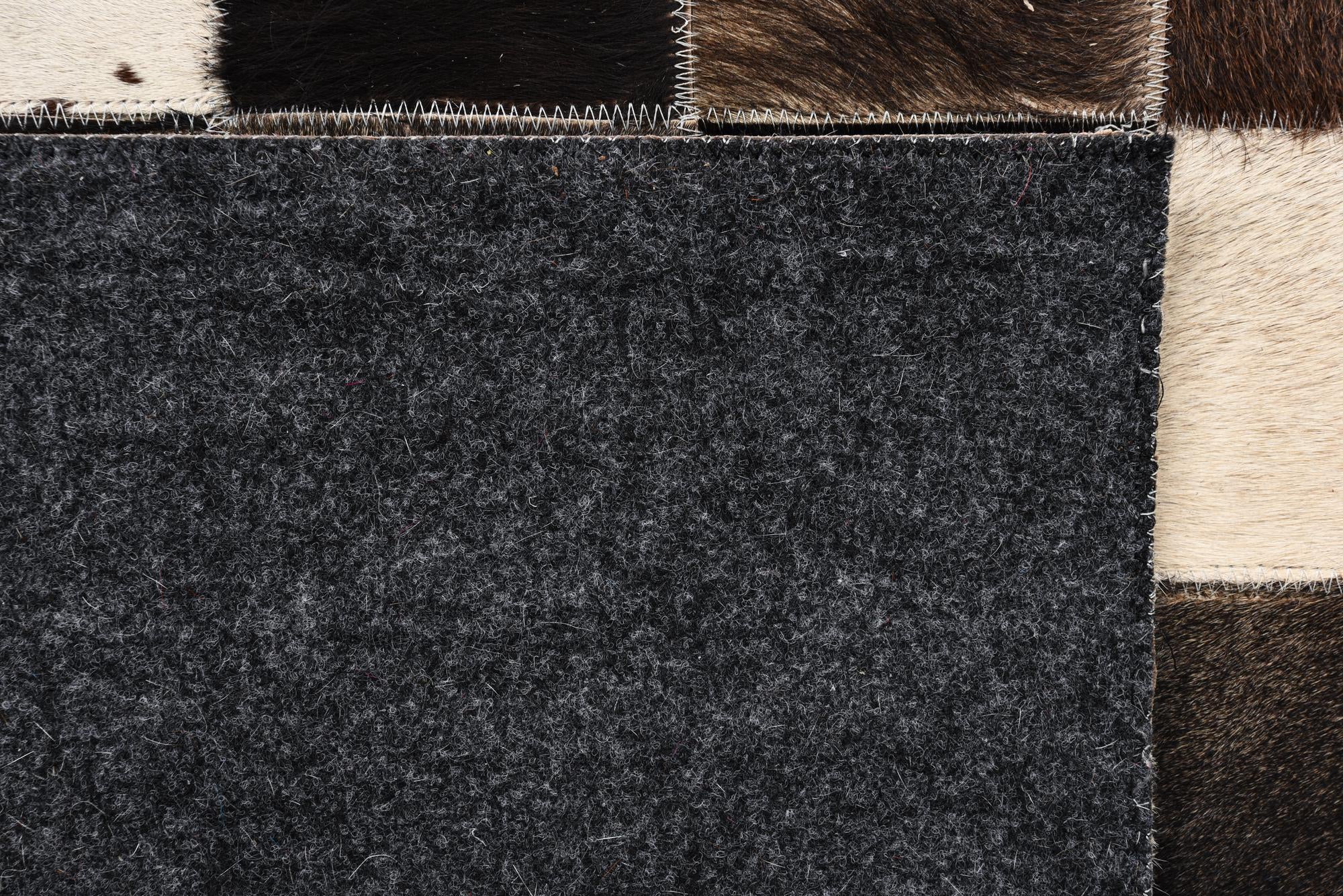 5' 1 x 8' Cowhide Rug