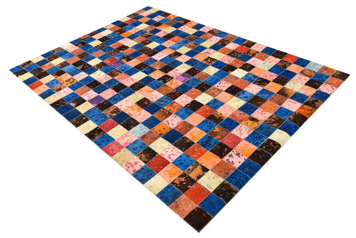 5' 3 x 7' 5 Cowhide Rug