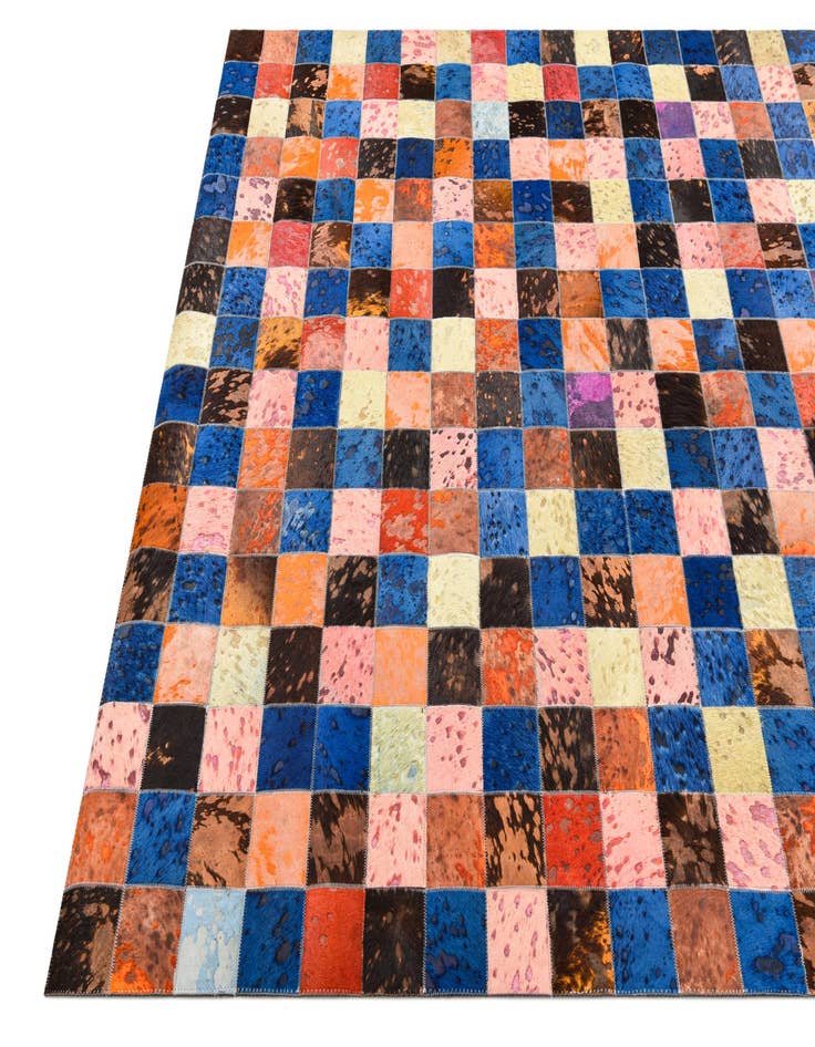 Detail image of 5' 3 x 7' 5 Cowhide Rug