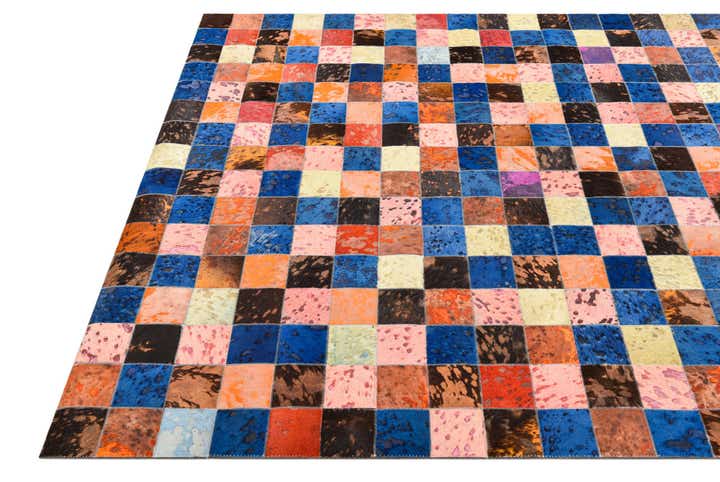 5' 3 x 7' 5 Cowhide Rug