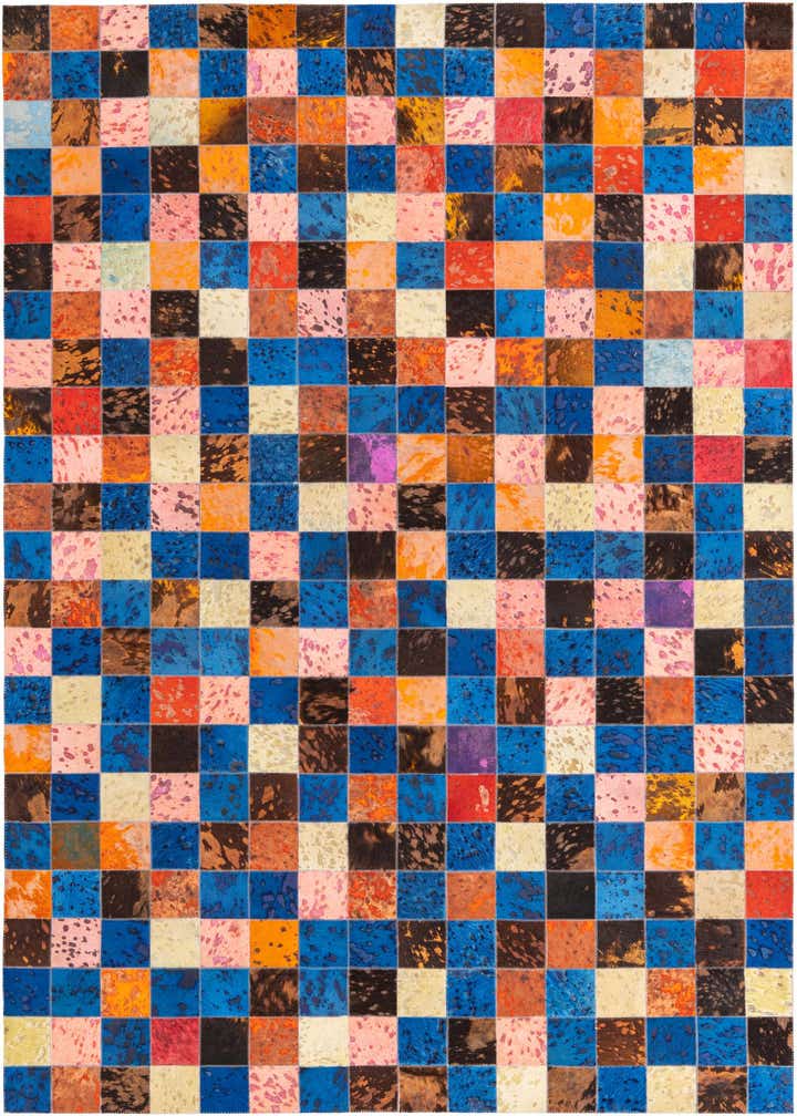 5' 3 x 7' 5 Cowhide Rug