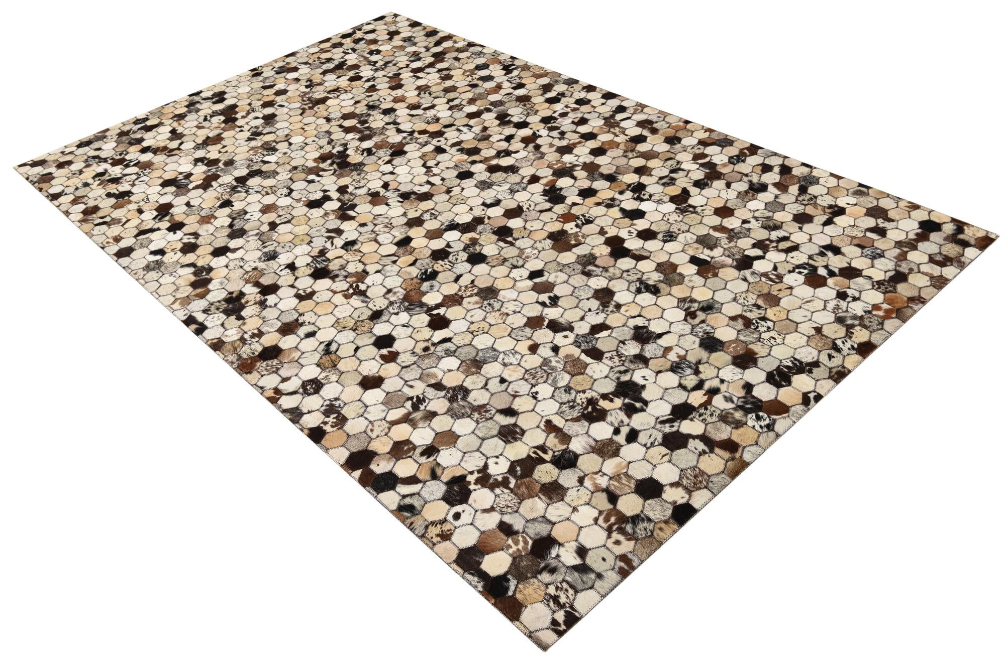 5' 2 x 8' 2 Cowhide Rug