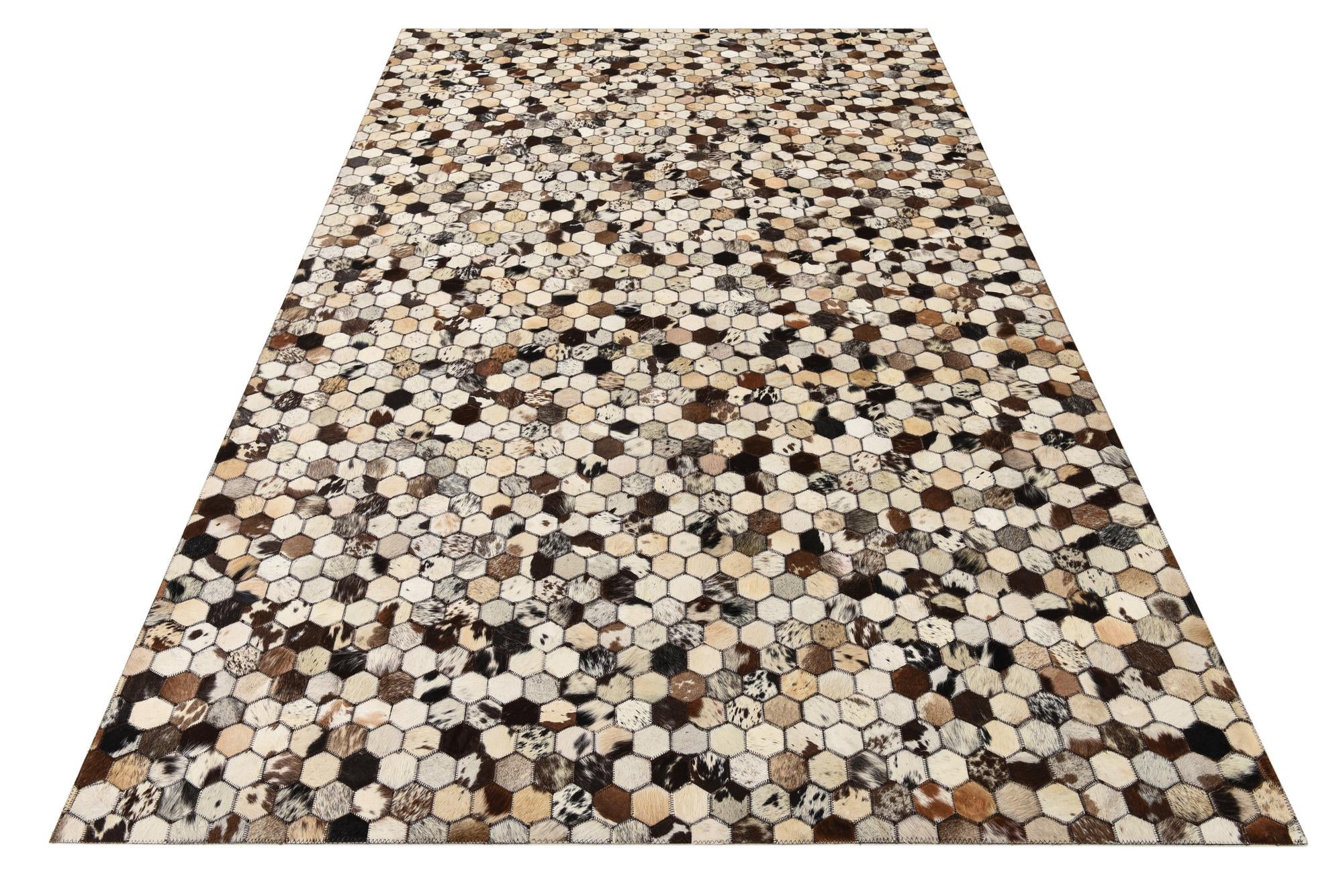 5' 2 x 8' 2 Cowhide Rug