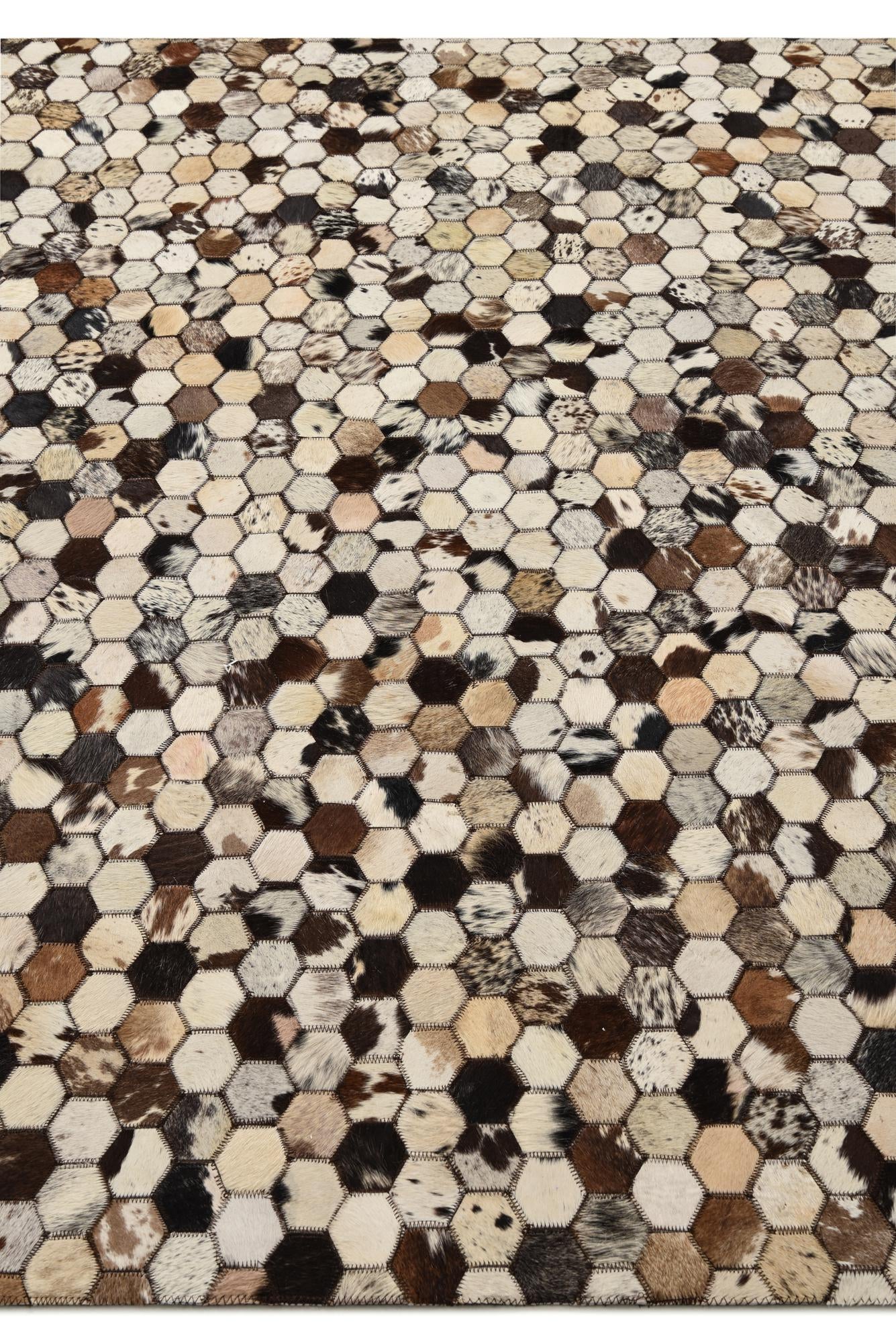 5' 2 x 8' 2 Cowhide Rug