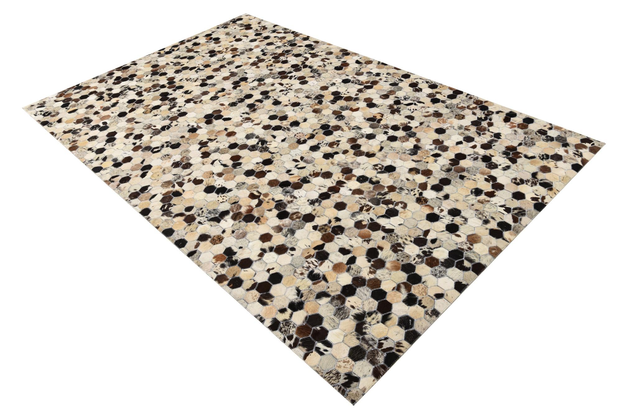 5' 2 x 8' Cowhide Rug