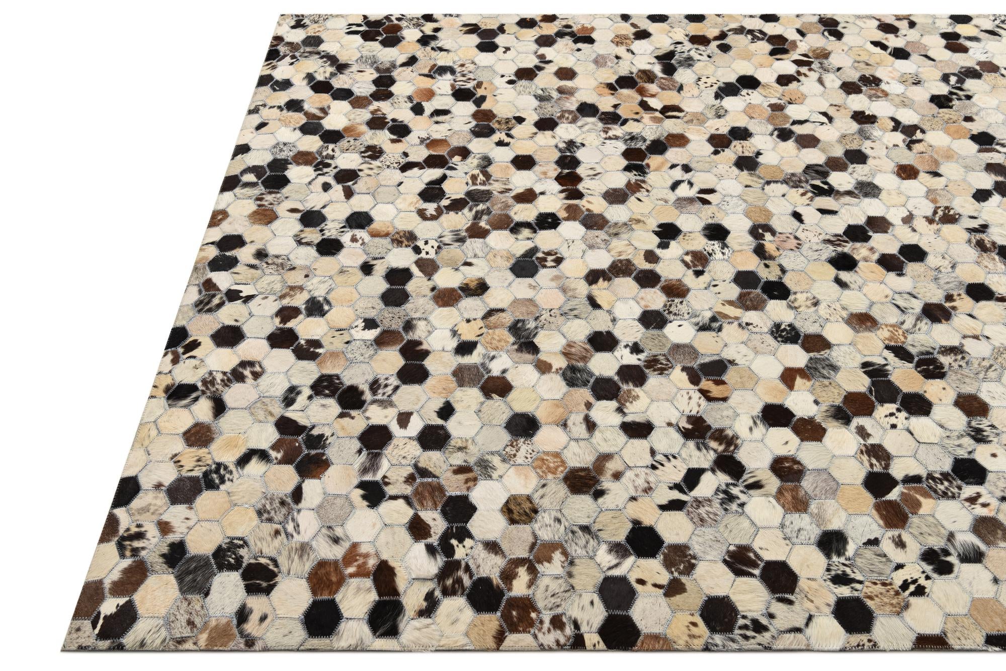 5' 2 x 8' Cowhide Rug
