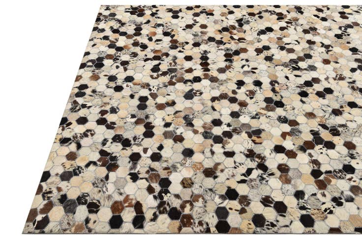 Detail image of 5' 2 x 8' Cowhide Rug