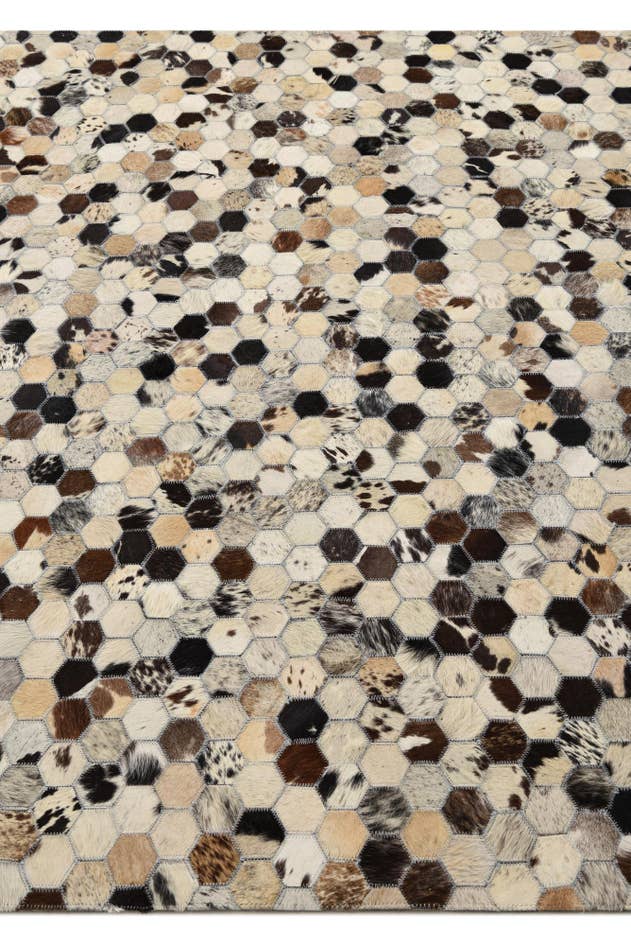 Detail image of 5' 2 x 8' Cowhide Rug