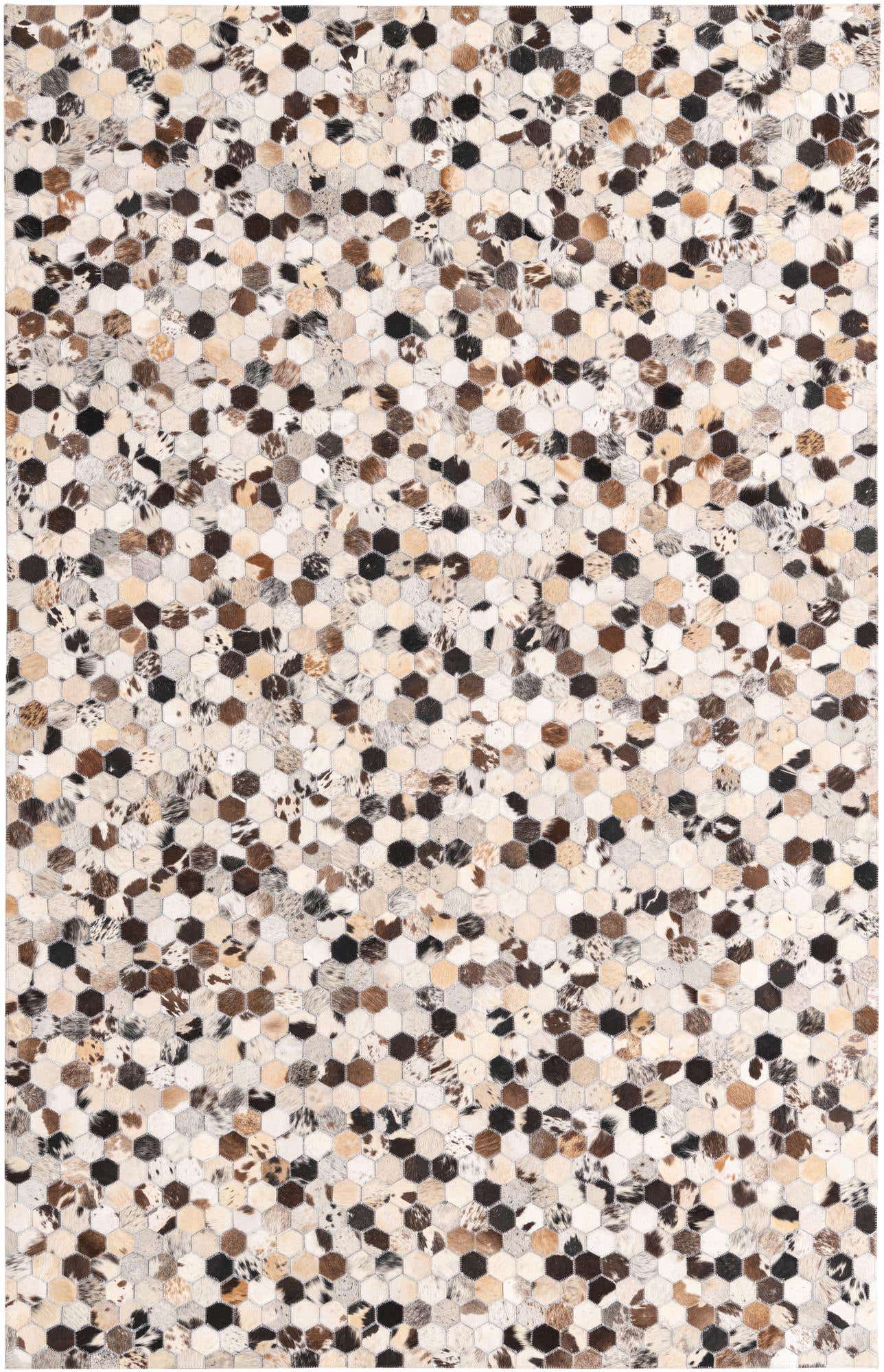5' 2 x 8' Cowhide Rug