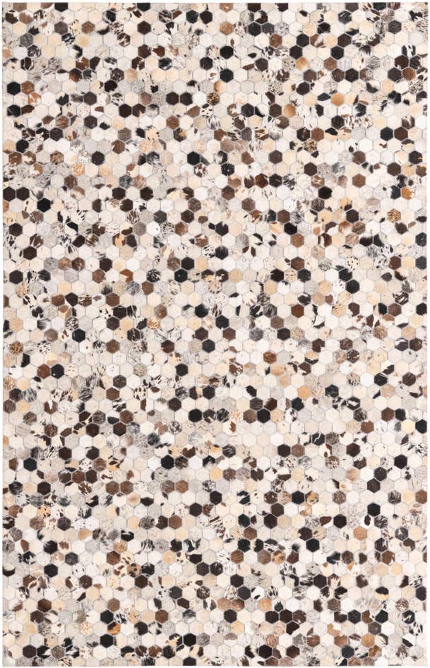 Detail image of 5' 2 x 8' Cowhide Rug