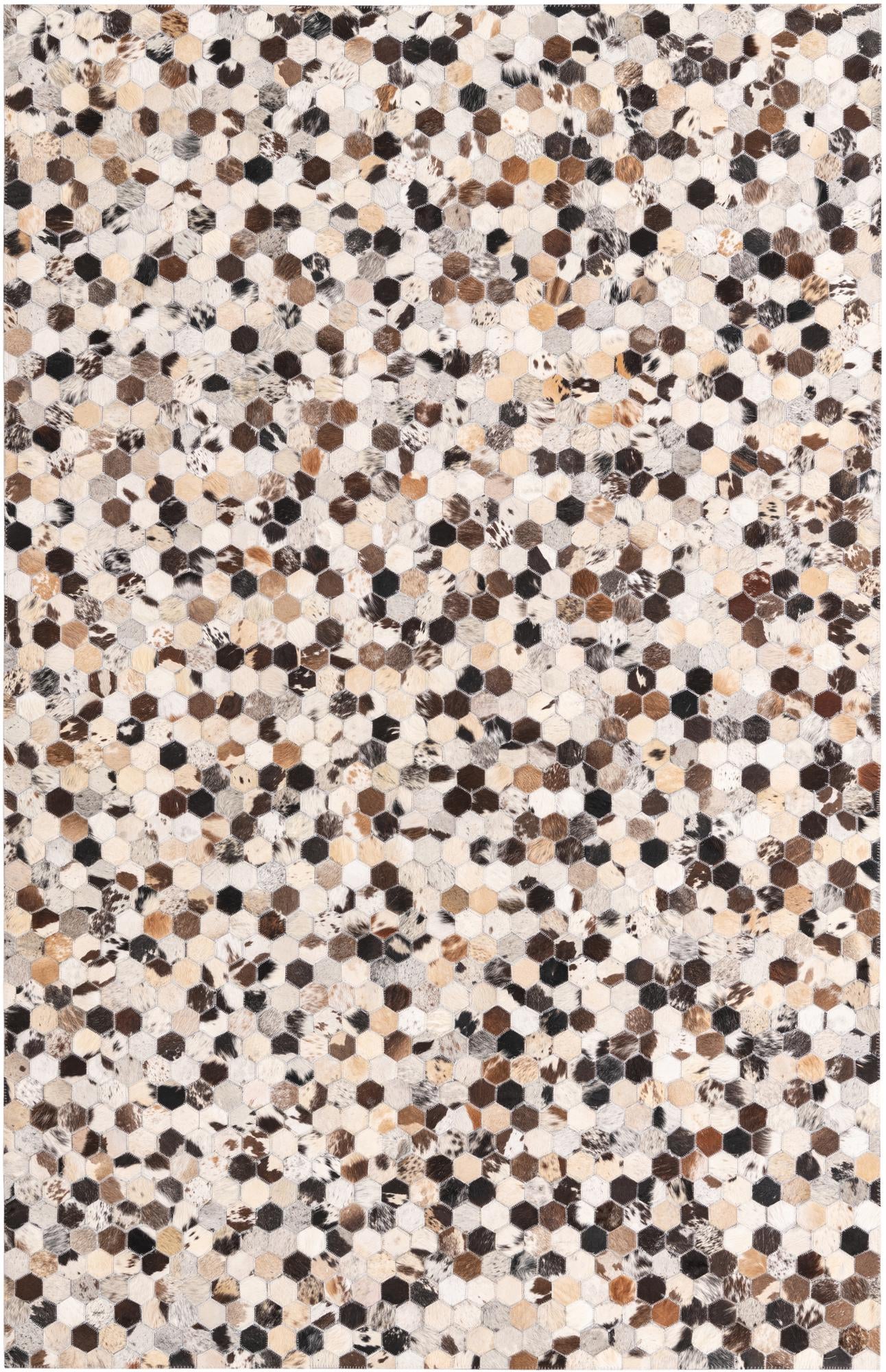 5' 2 x 8' Cowhide Rug