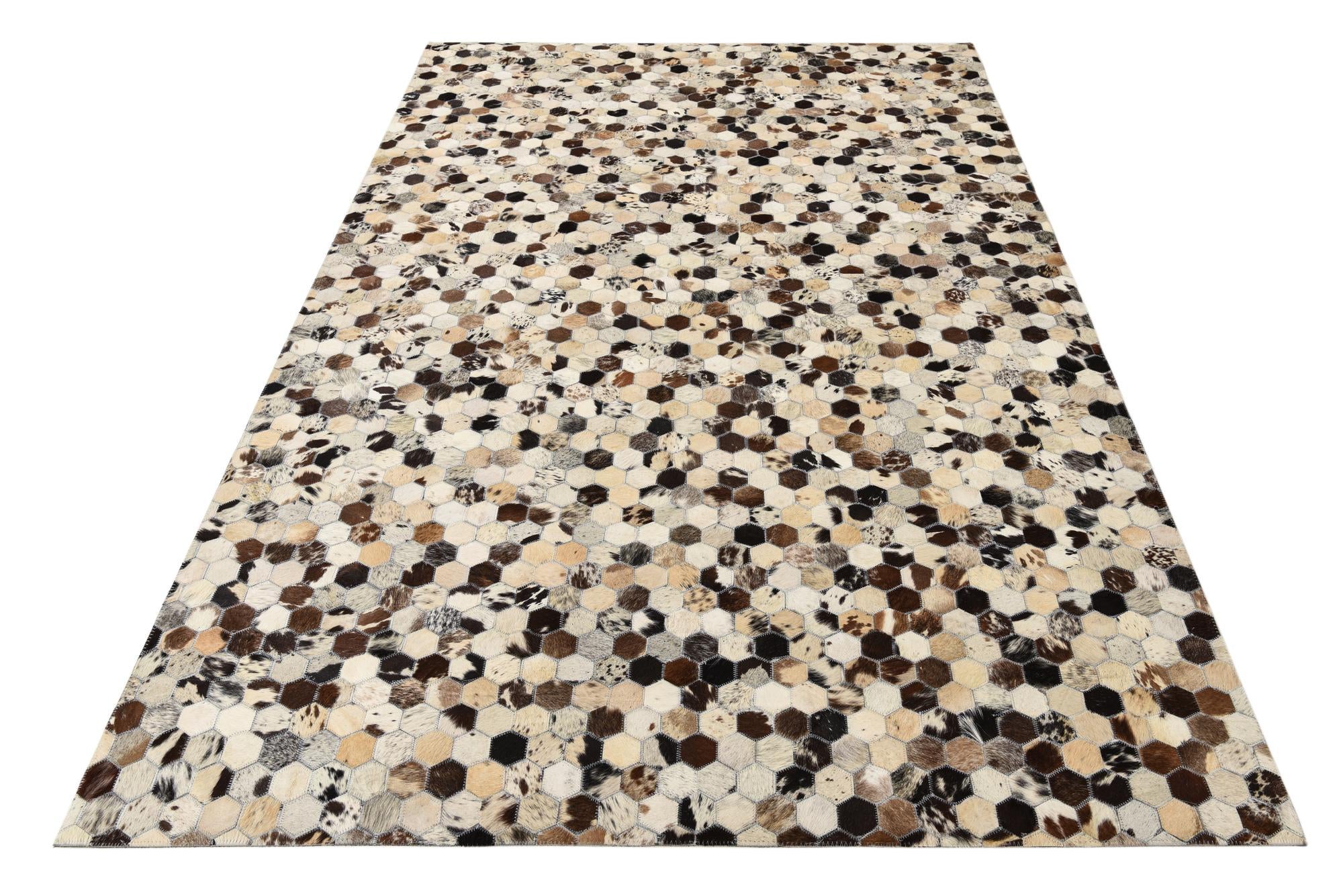 5' 1 x 8' Cowhide Rug