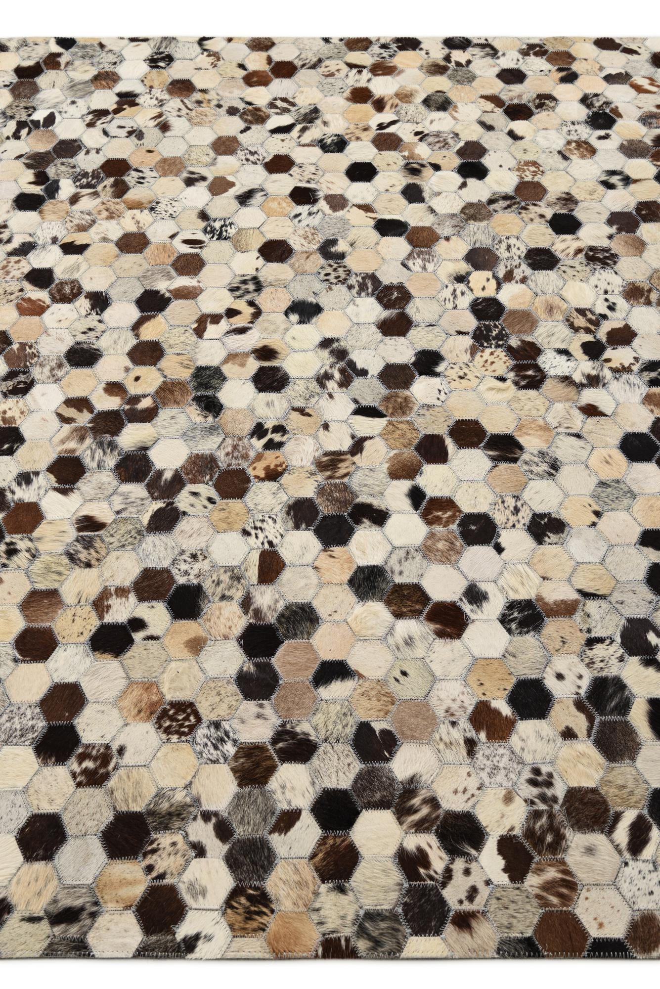 5' 1 x 8' Cowhide Rug