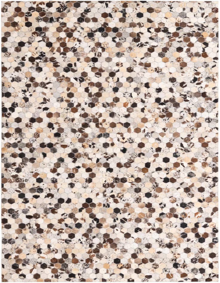 Detail image of 5' 1 x 8' Cowhide Rug