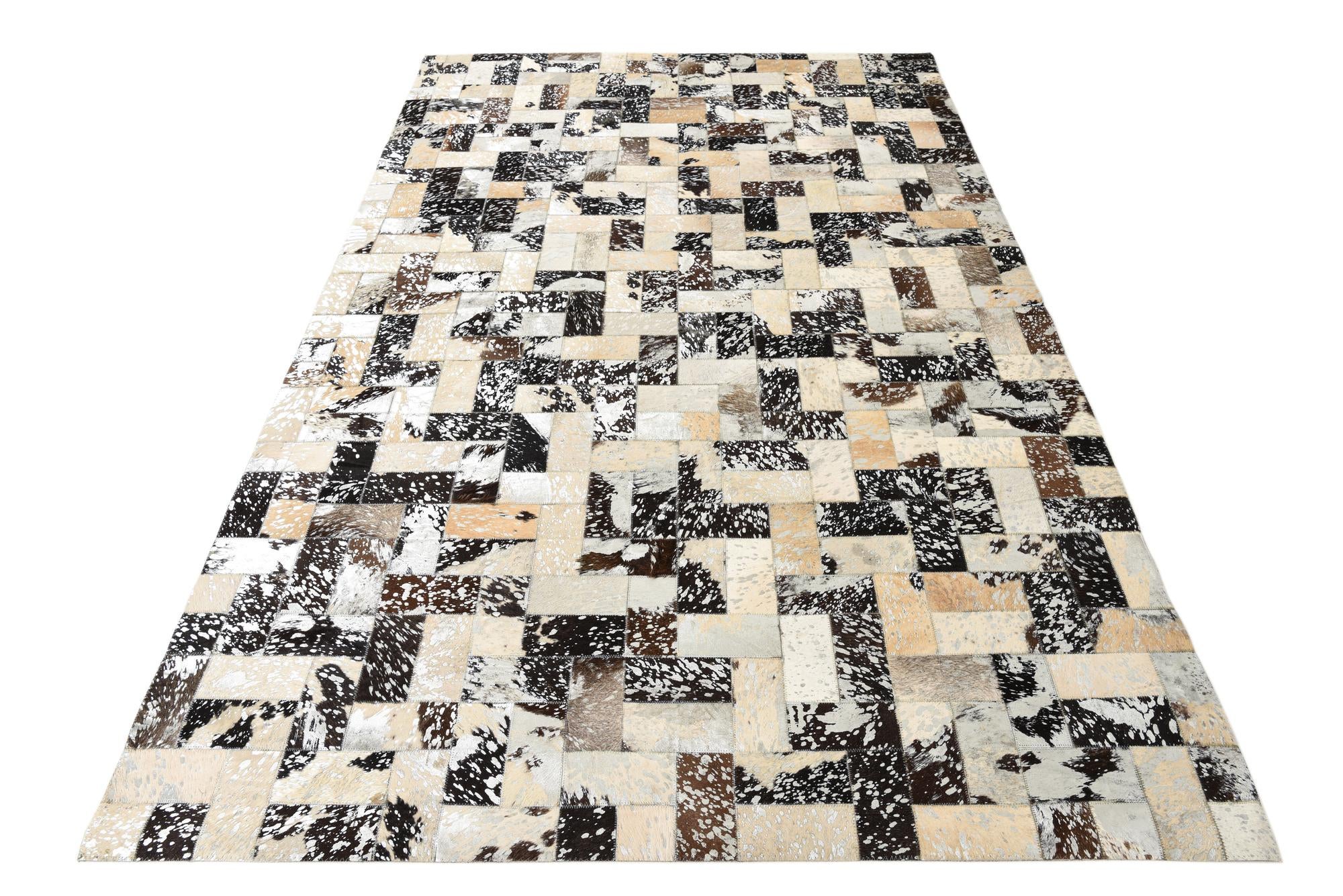 5' 2 x 8' 2 Cowhide Rug