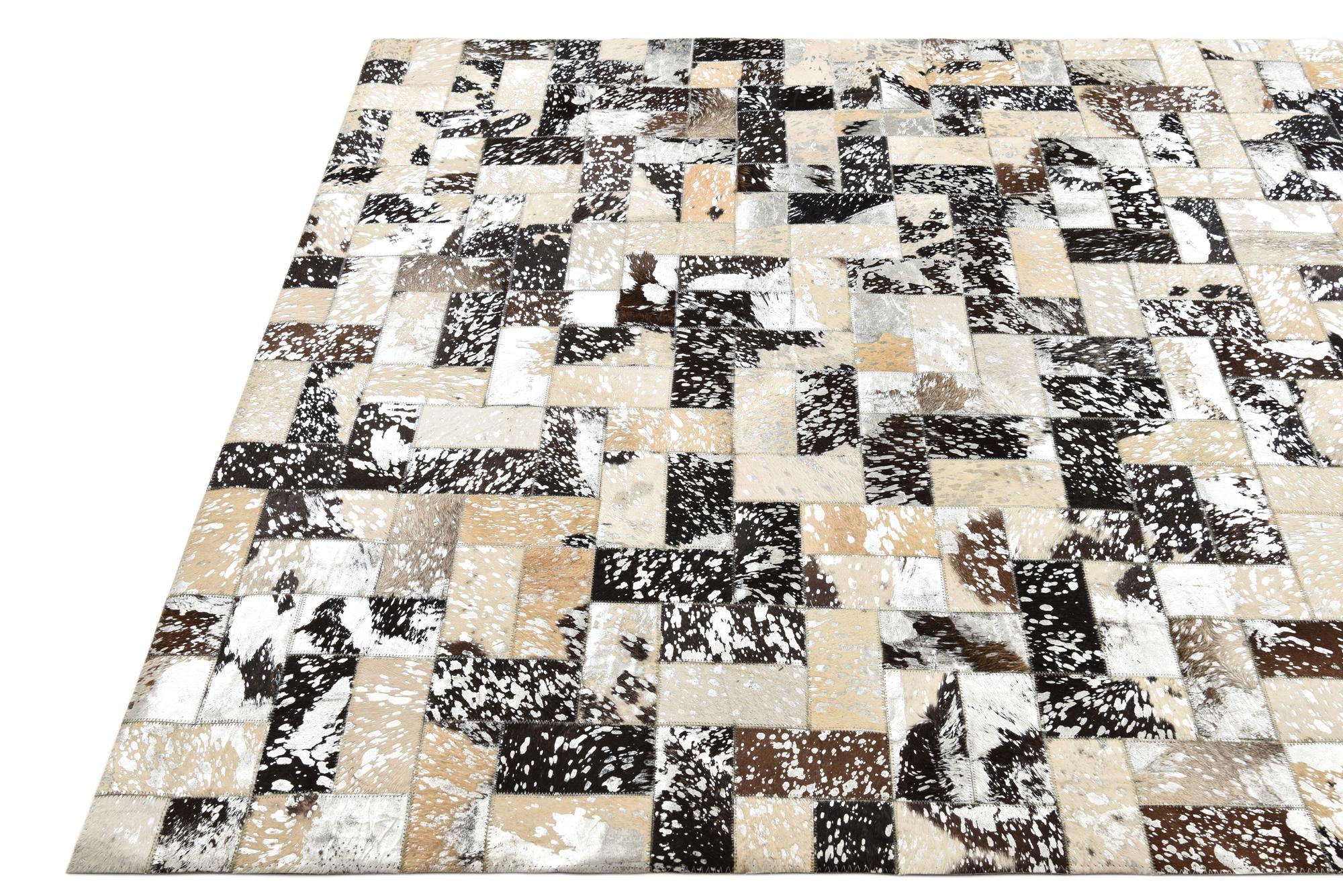 5' 2 x 8' 2 Cowhide Rug
