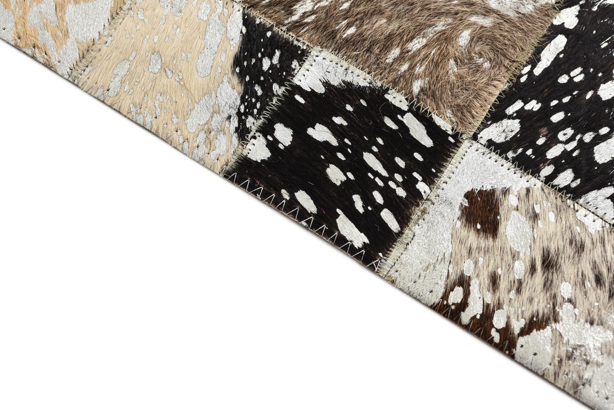 5' 2 x 8' 2 Cowhide Rug
