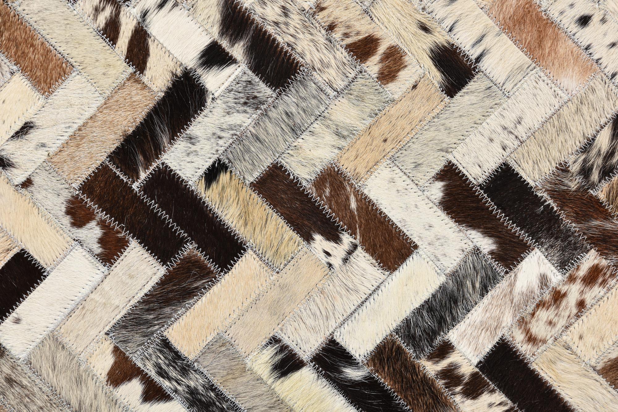 5' x 7' 5 Cowhide Rug