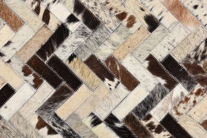 5' x 7' 5 Cowhide Rug