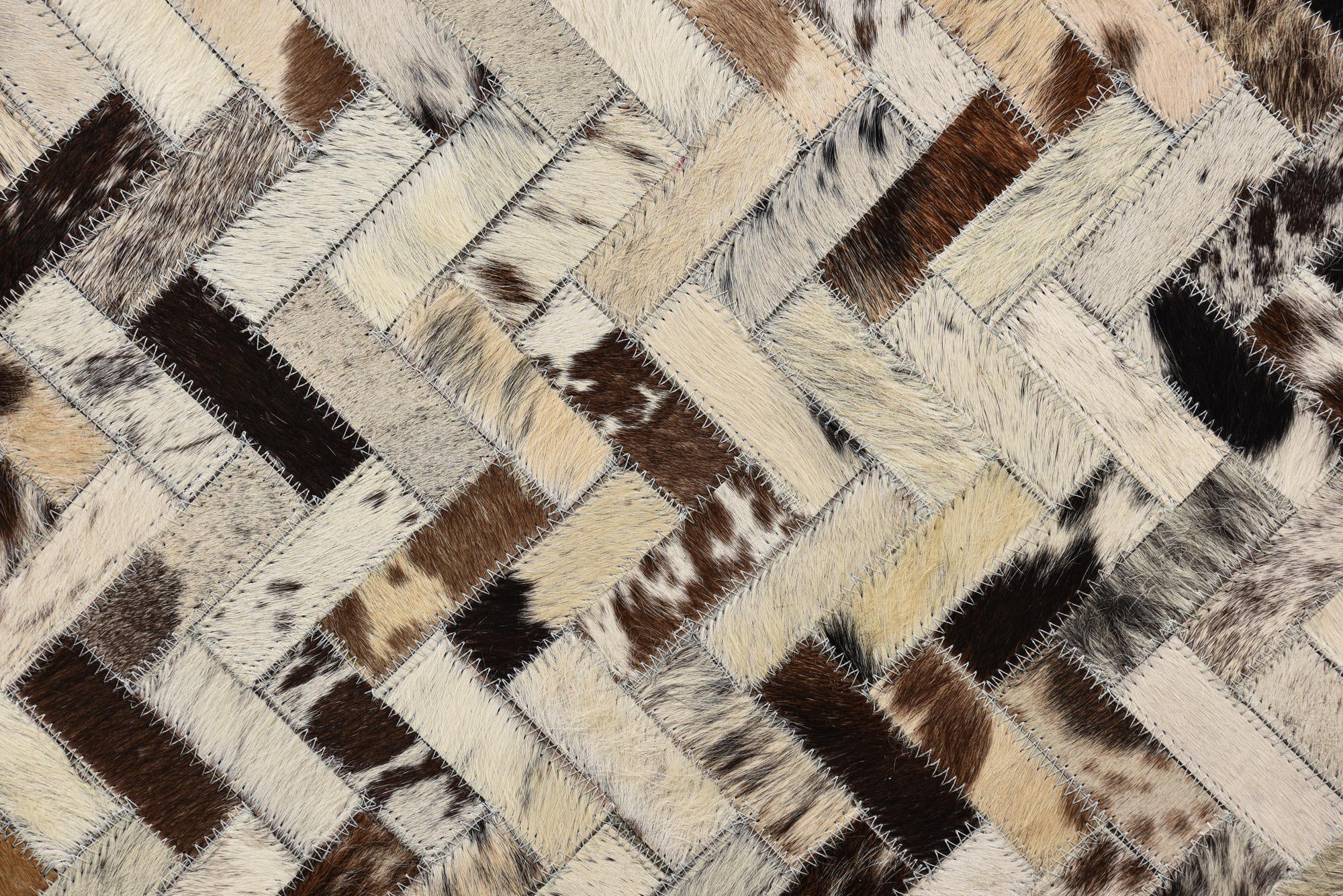 5' 2 x 8' Cowhide Rug