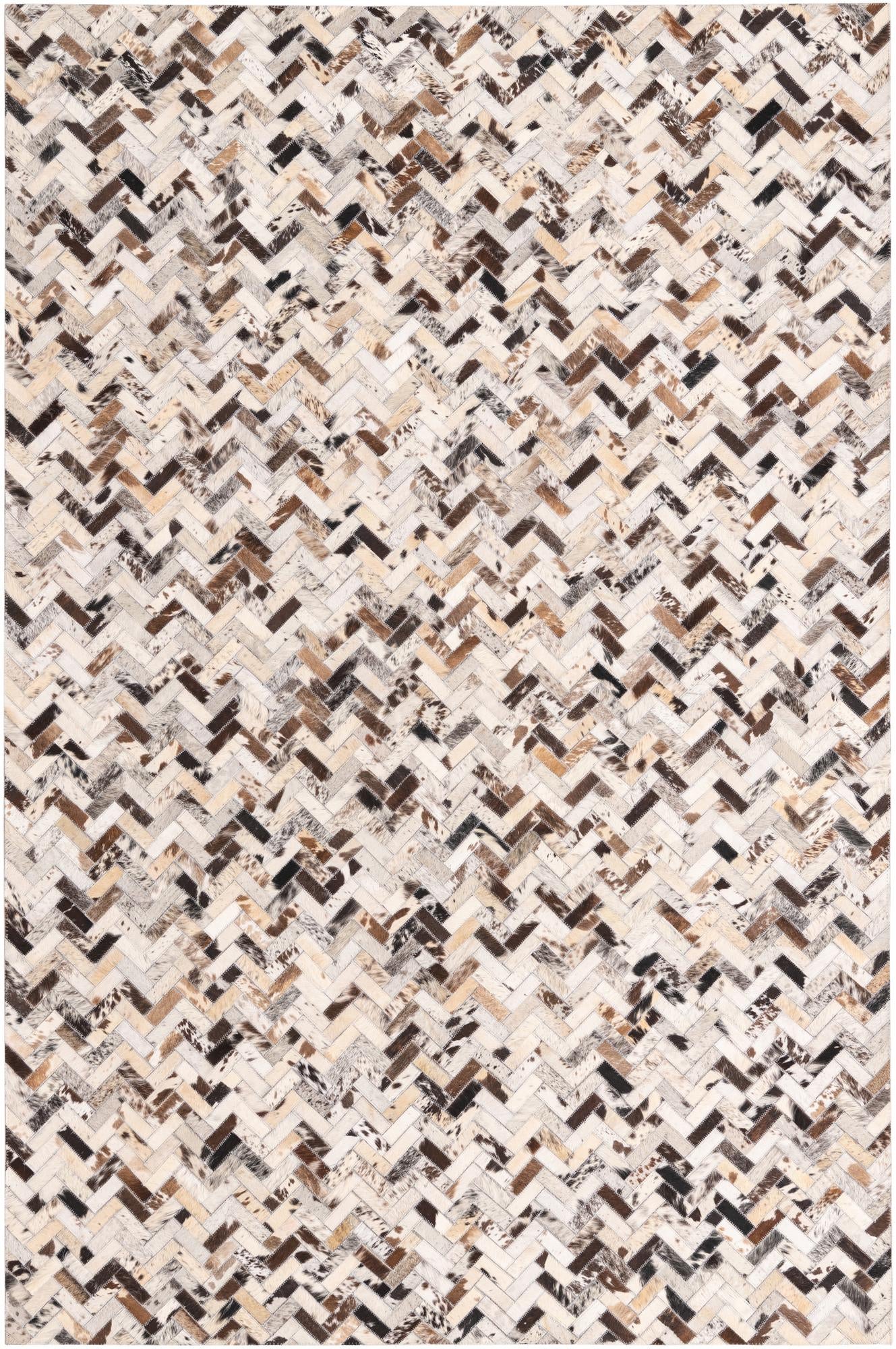 5' 2 x 8' Cowhide Rug
