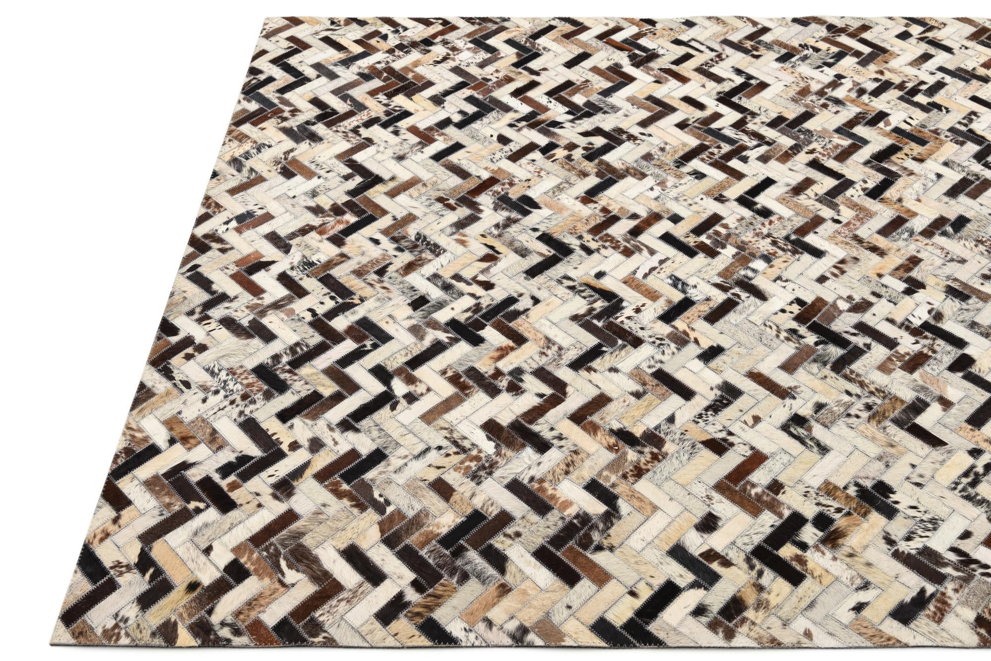 5' x 7' 6 Cowhide Rug