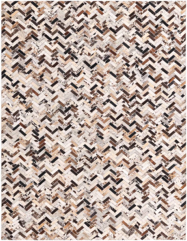 Detail image of 5' x 7' 6 Cowhide Rug
